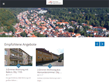 Tablet Screenshot of gebau-bad-lauterberg.de